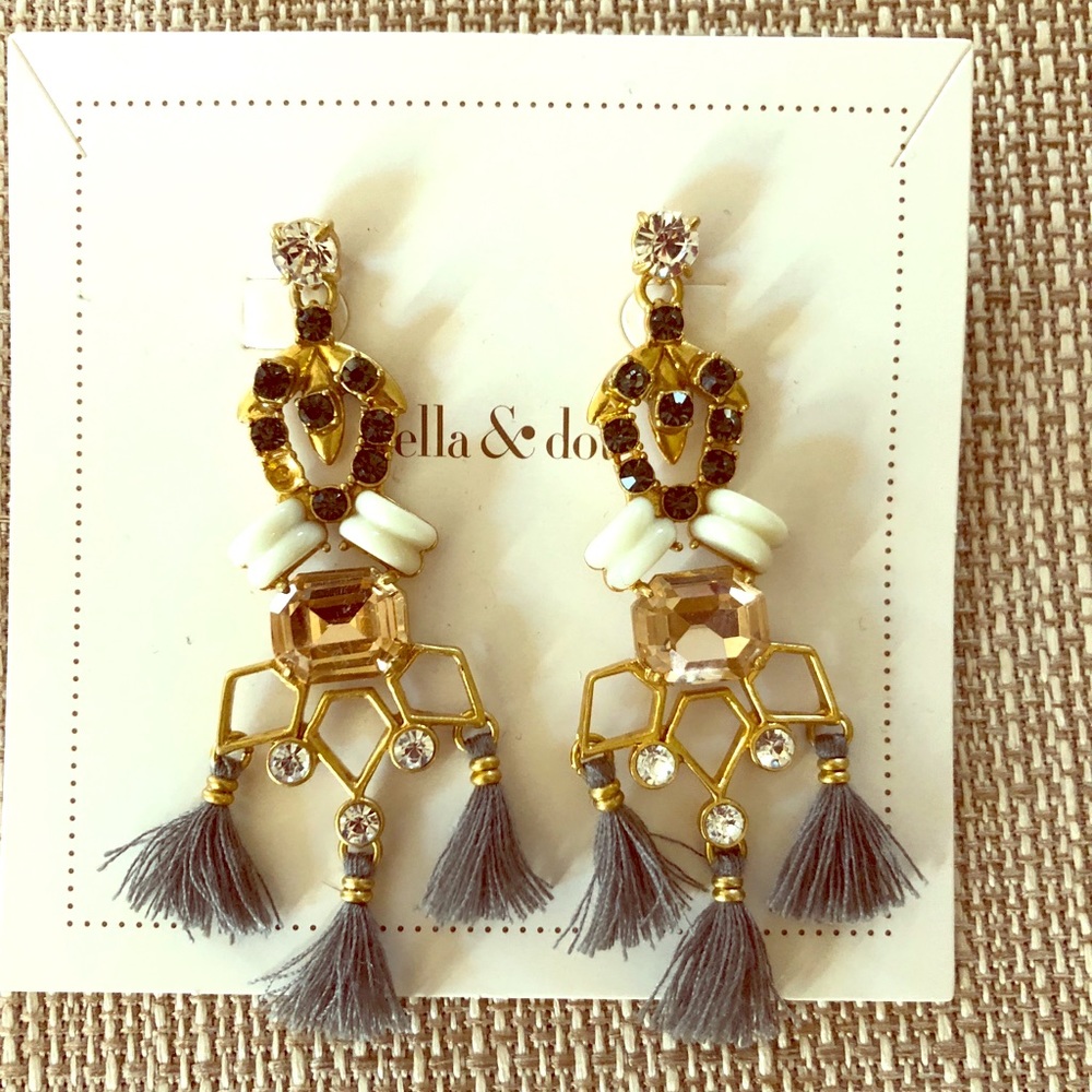 Statement chandelier earrings